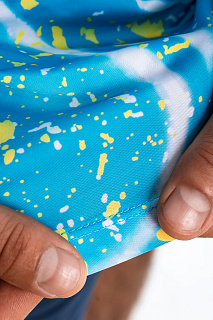Гольфстрим (Gulf stream) лонгслив с капюшоном GRAYLING (волны) GRLS-02BL